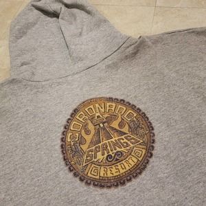 VTG Walt Disney World Coronado Springs Resort Mens XL Hoodie Sweatshirt Jacket